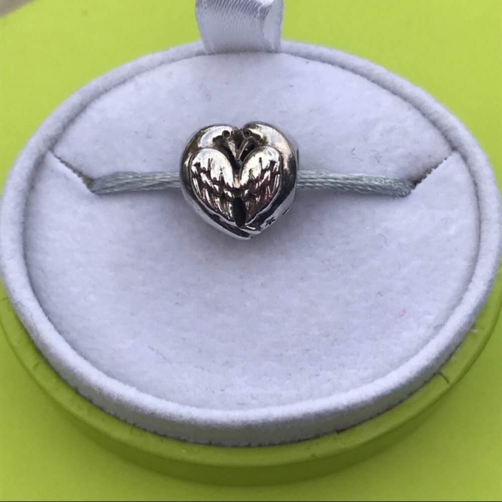 CHAMILIA sterling silver love birds dove bead